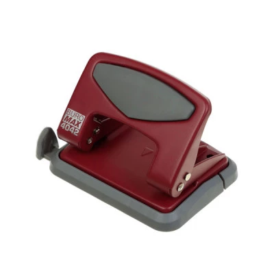 Діркопробивач BuroMAX ВМ4042-13 Morandi Style до 25аркушів метал. бордовий