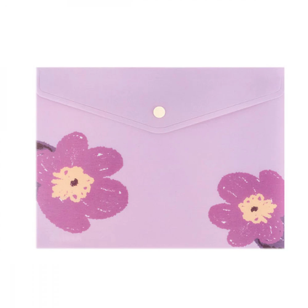 Папка пластикова А5+ Axent 1496-39-А Levender-4 на кнопці