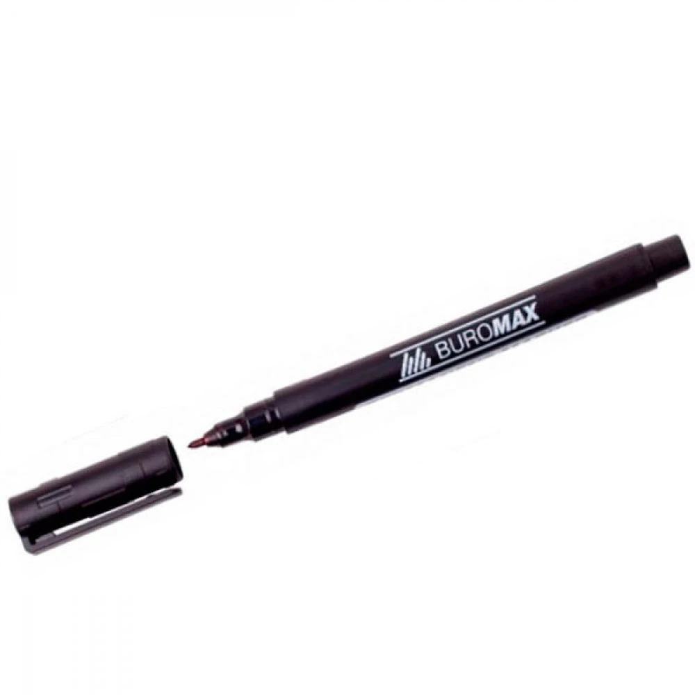 Маркер BuroMAX BM8704-01 1,0 мм чорний перманентний