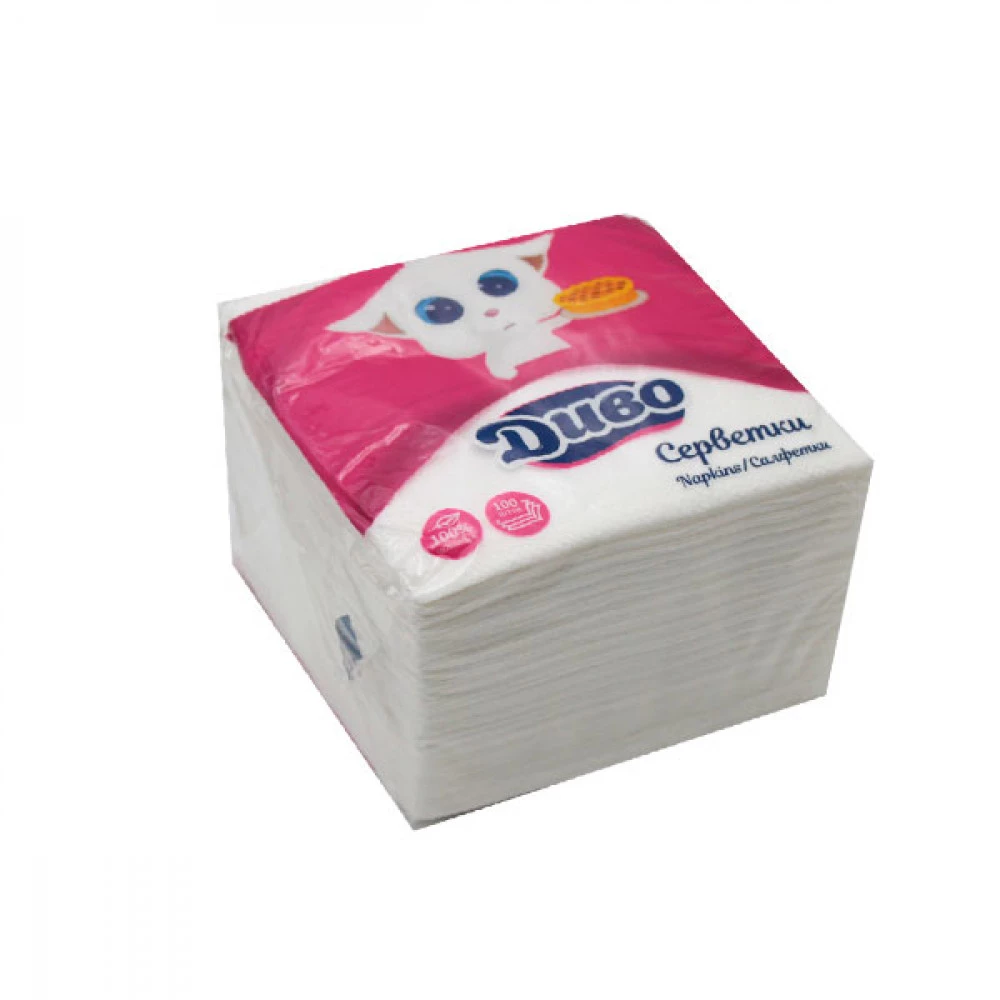 Серветки паперові 24*24 "Диво" (100 шт)