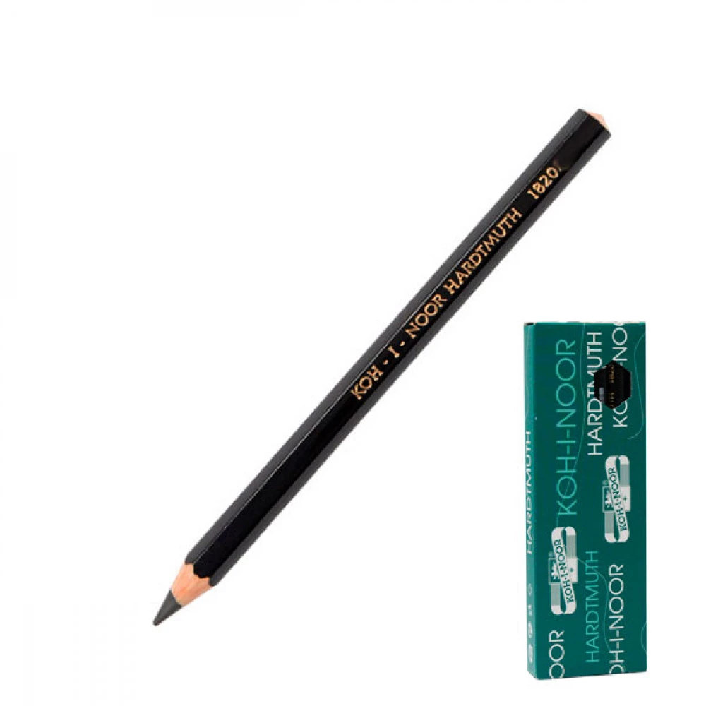 Олівець графітний "KIN" 1820 Jumbo 2B