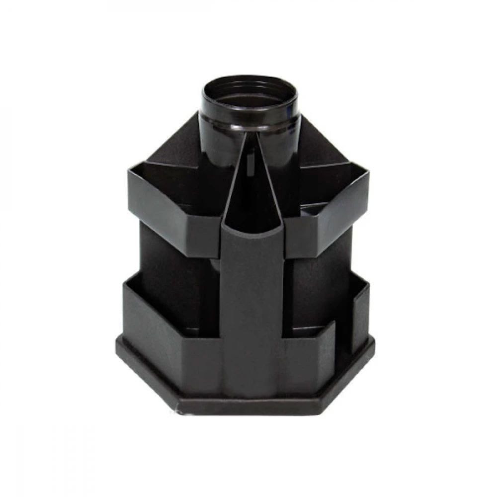 Підставка настільна Economix E32211-01 B61 пластик обертова чорна