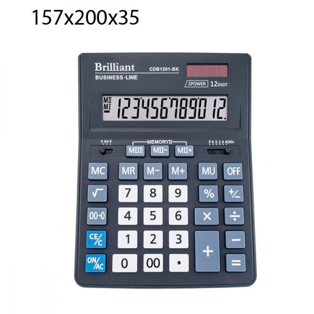 Калькулятор Brilliant CDB1201-BK
