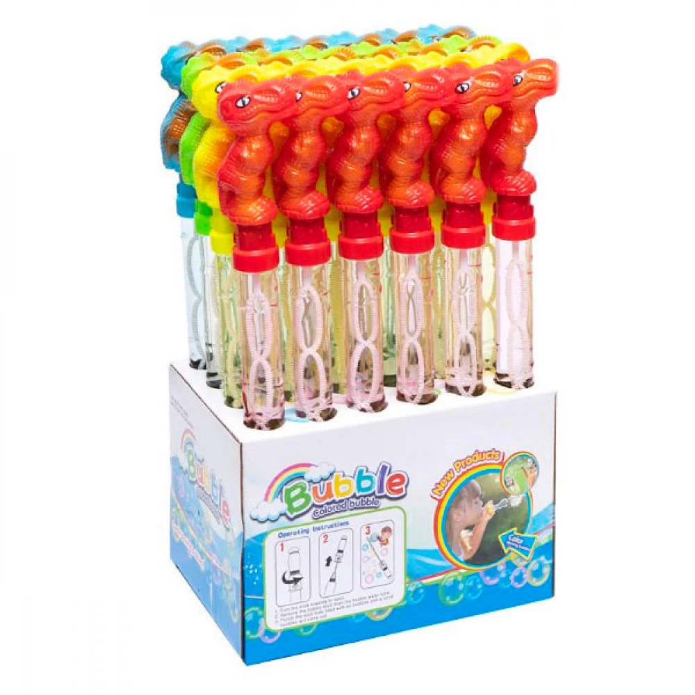 Мильні бульбашки Діно 37 см 3843