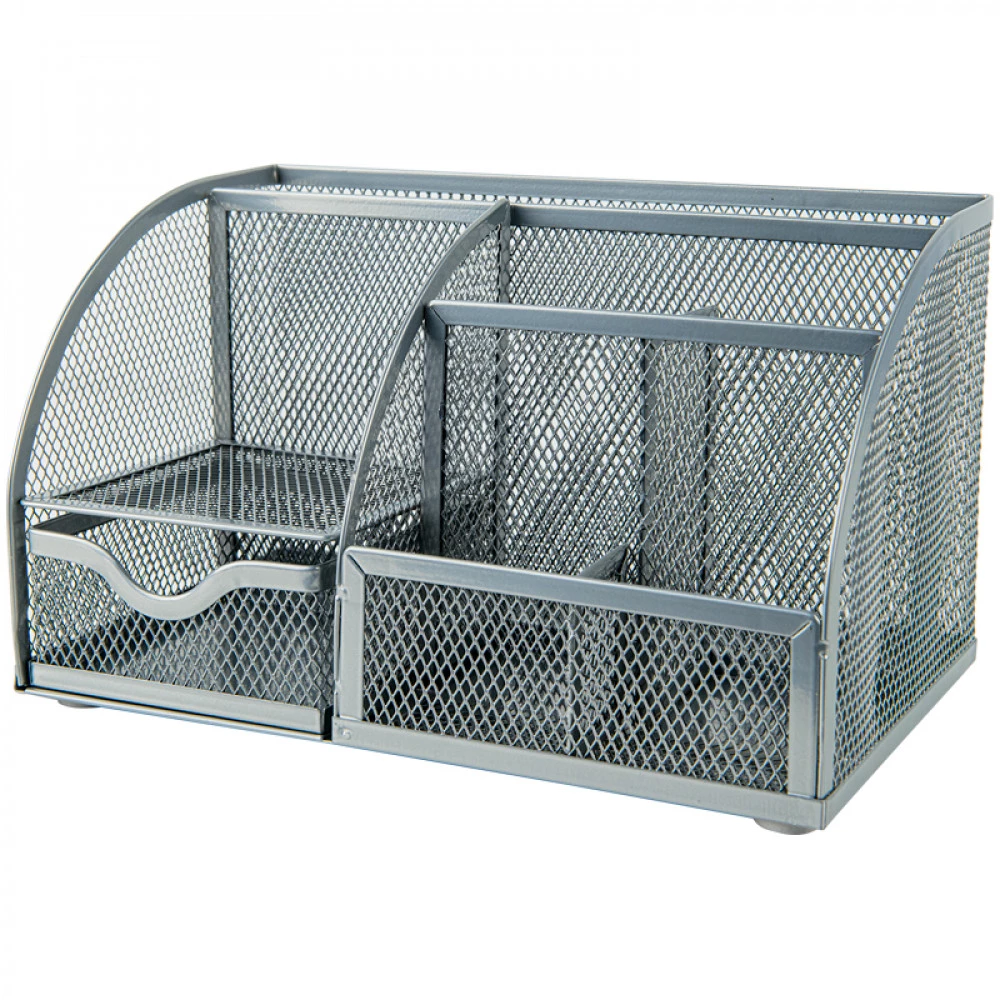 Підставка органайзер 220x140x130мм Axent 2125-03-А метал.срібло