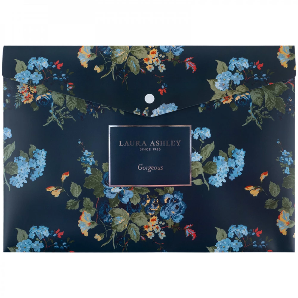 Папка - конверт пластиковий А4+ Axent 1495-31-А LA Gorgeous на кнопці