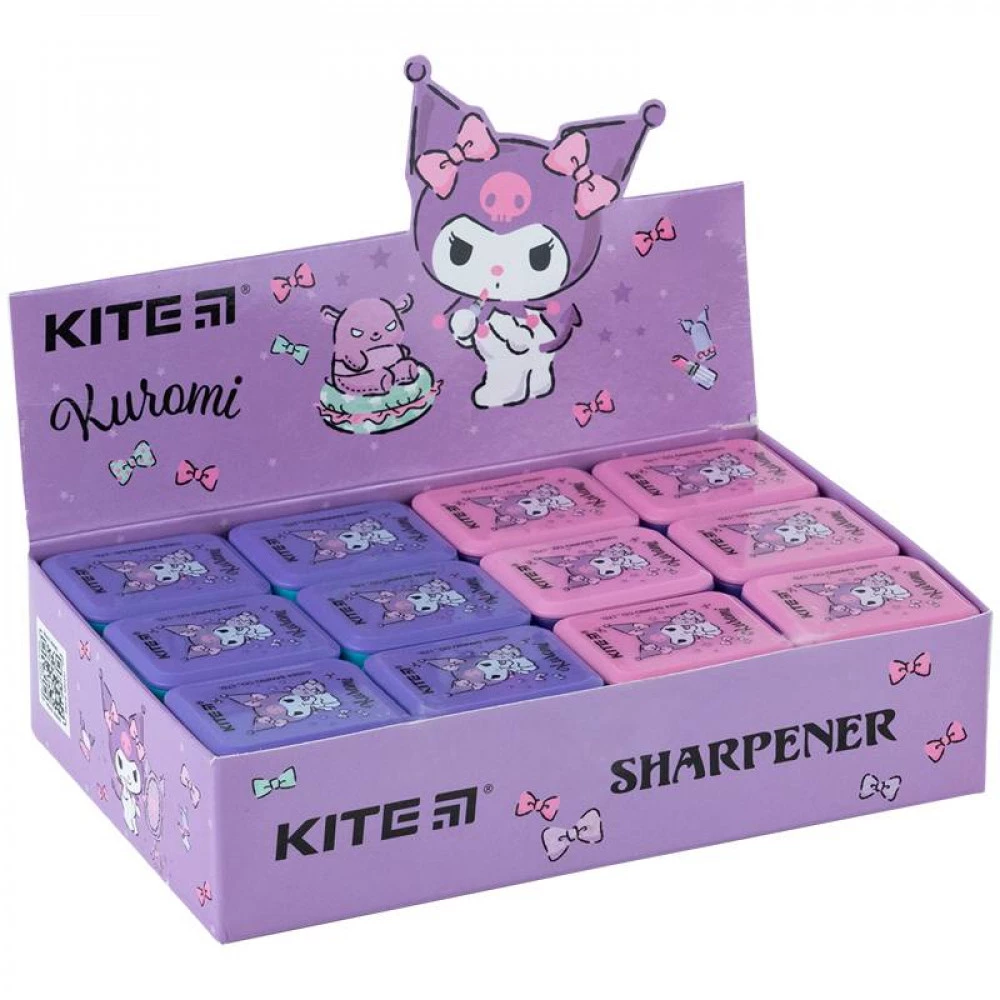 Стругачка Kite HK24-116 Hello Kitty прямокутна з контейнером Mix