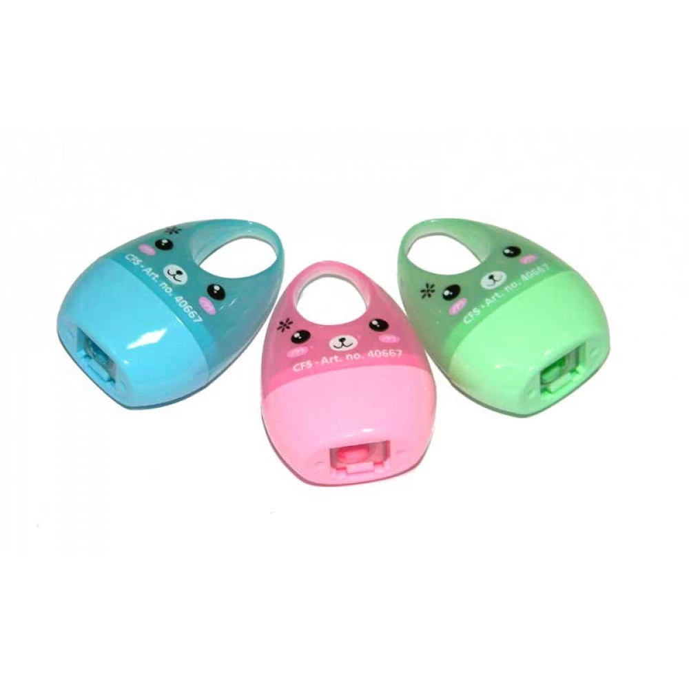 Точилка пластикова CFS CF40667 Rabbit з контейнером