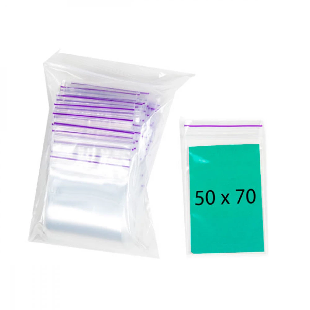 Пакет струнний замок 5-7 см (100шт)