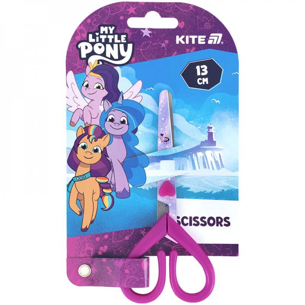 Ножиці дитячі 13см Kite LP25-121 My Little Pony малюнок на лезі
