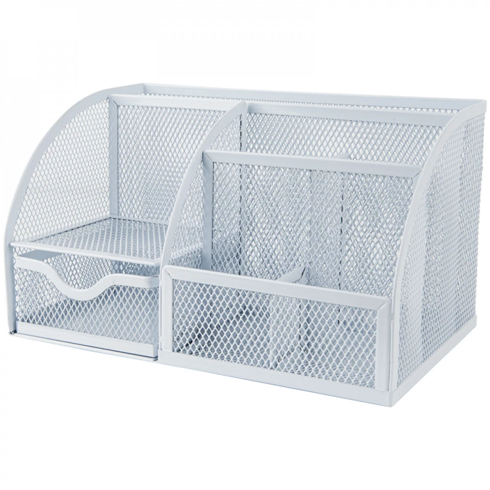 Підставка органайзер 220x140x130мм Axent 2125-21-А метал.біла