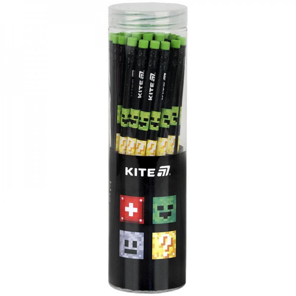 Олівець простий Kite Multiplayer K25-046-1 з гумкою