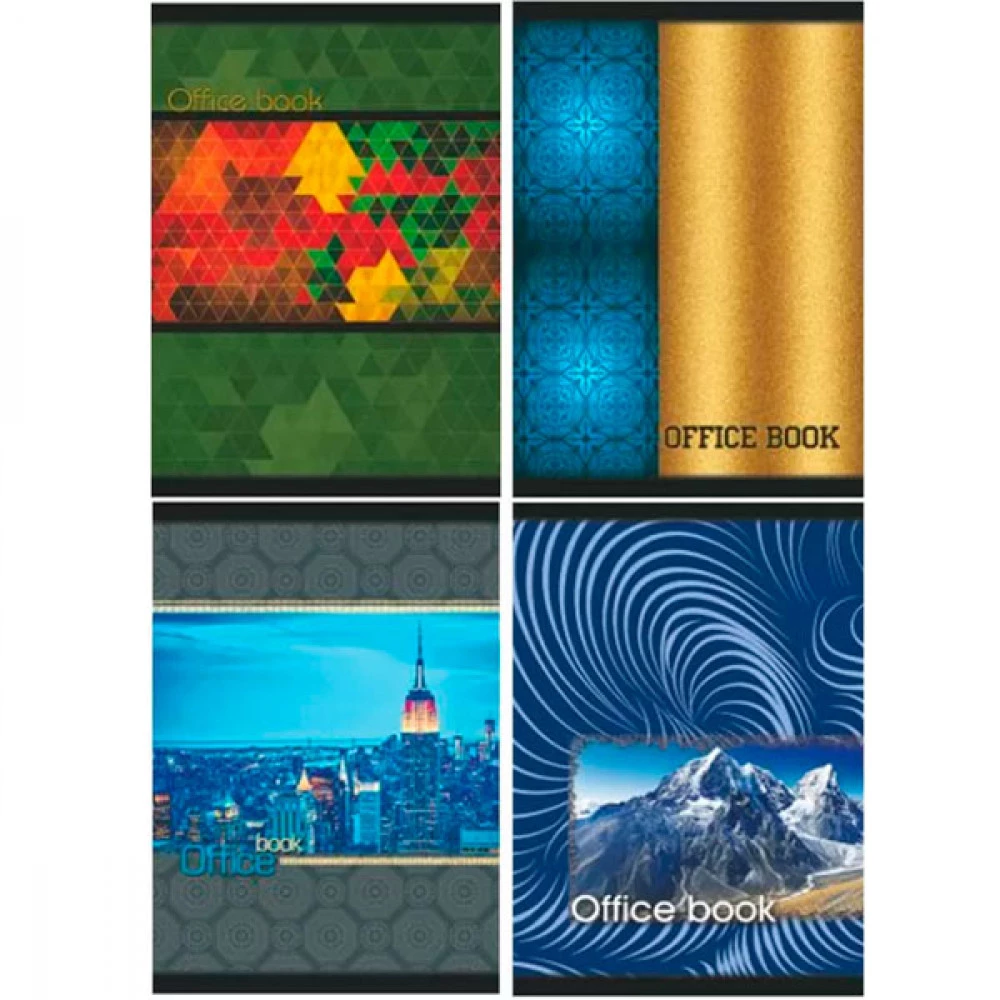 Зошит А4 96 аркушів # у клітку Бриск Office ТВ-31 газетні Mix