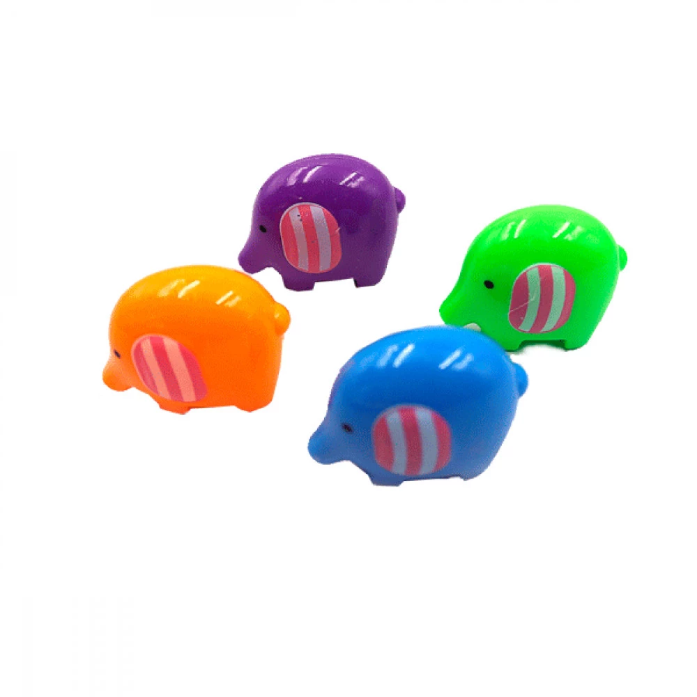 Точилка пластиковая "Слоник" 1129T с контейнером