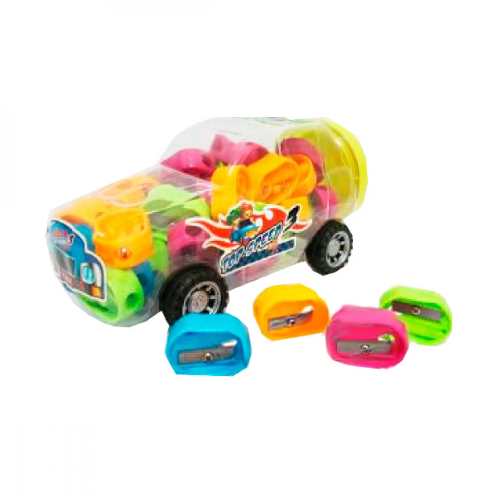 Точилка пластикова "Top Speed" 0998 Mix