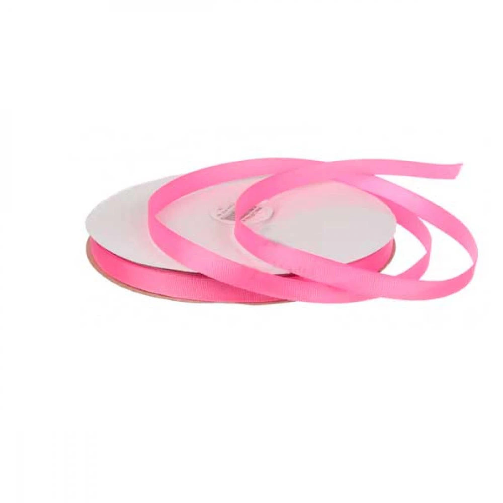 Стрічка репсова для декору 1,2см №05 (91,4м) троянд