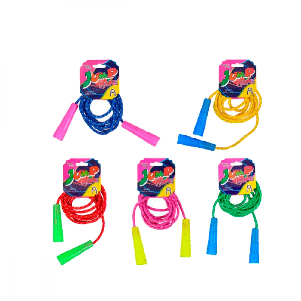 Скакалка тканинна кольорова 2,15 м Mix