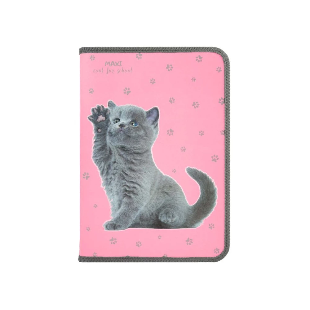 Папка - пластиковий пенал на блискавці А4 MAXI MX32068