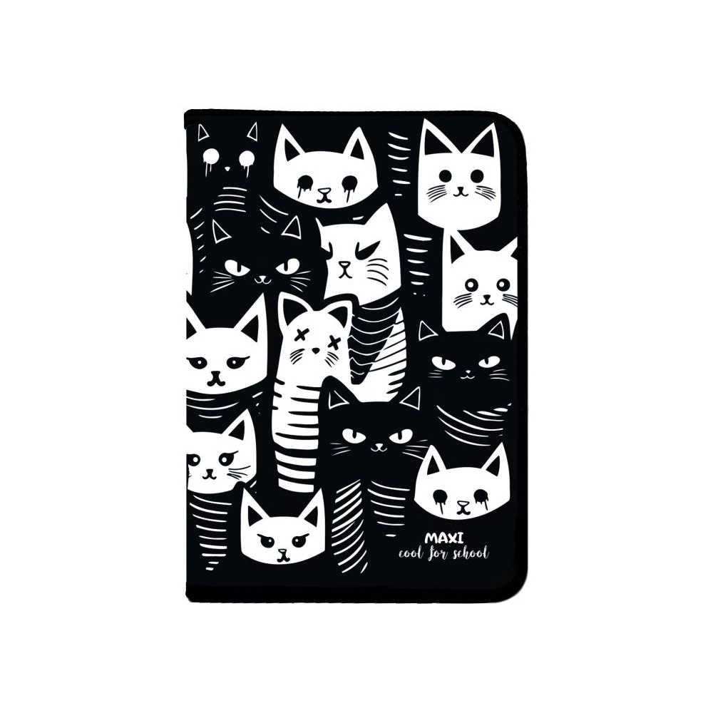 Папка - пластиковий пенал на блискавці А4 MAXI MX32070