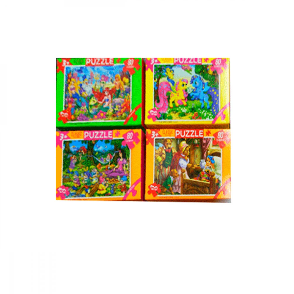 Пазл 80 елементів Mix