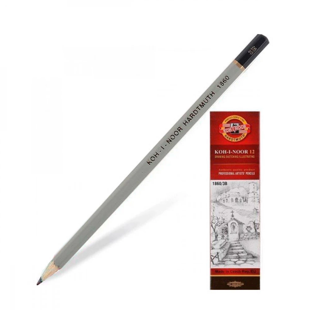 Олівець простий "KIN" 1860 6H