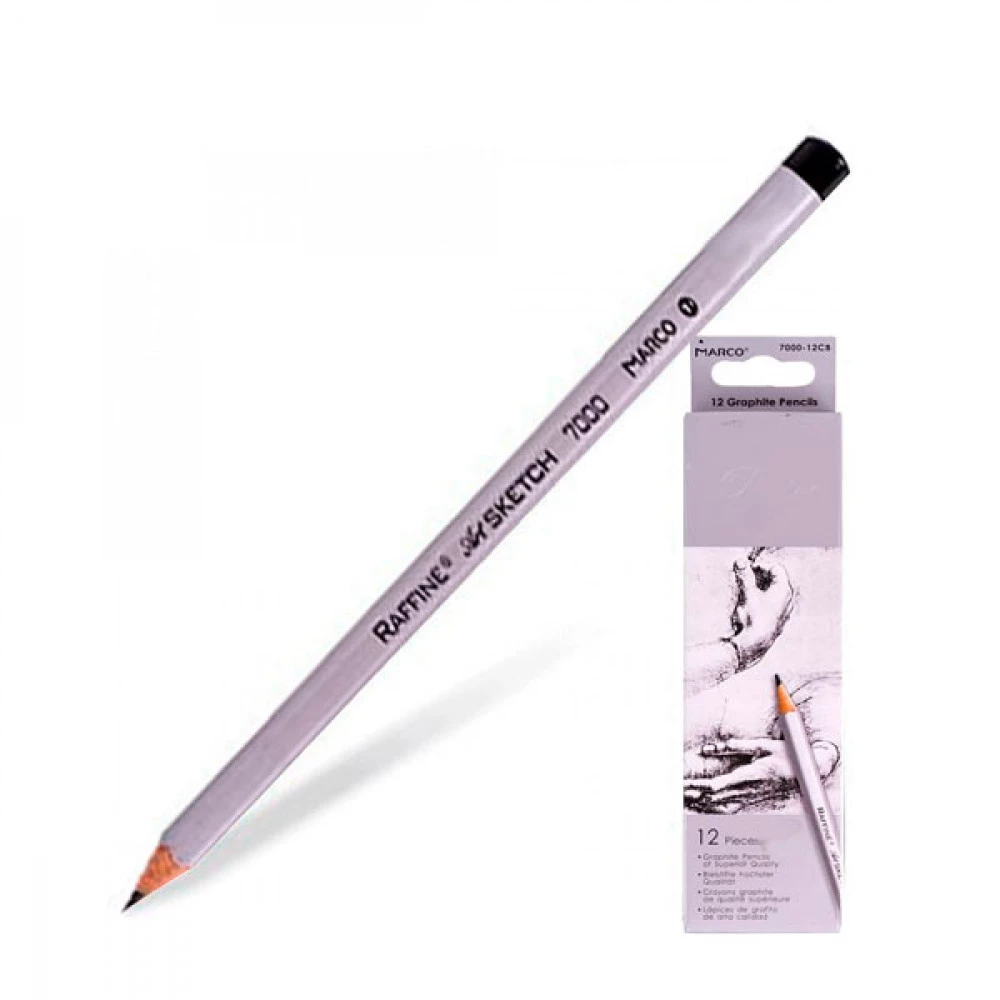 Олівець простий "Marco" 7000 2В