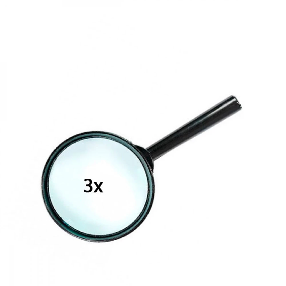 Збільшувальне скло Economix Е82101 75 мм (3 х)