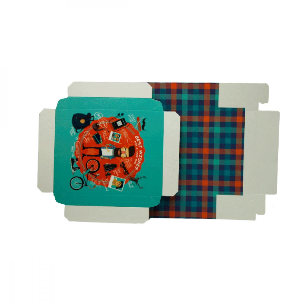 Коробка картонна сувенірна 180х180х60 For a men М0033-о19