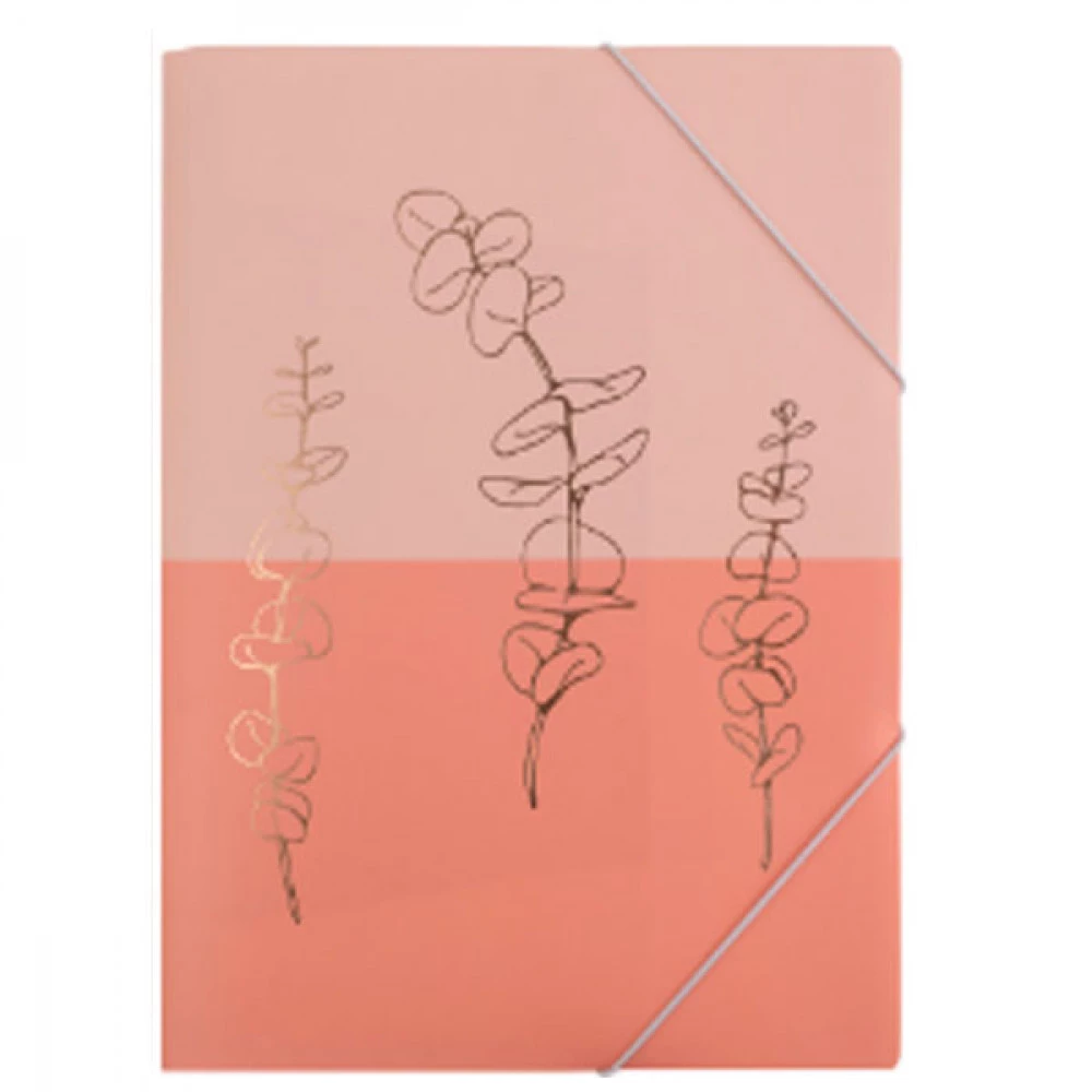 Папка пластикова А4+ Axent 1509-26 Peachy Mood 02 на резинці
