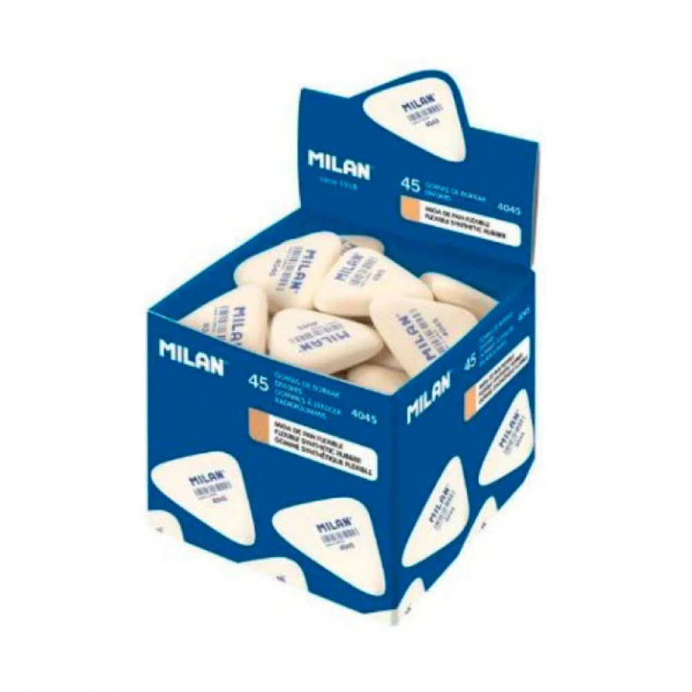 Ластик Milan 4045 трикутний білий