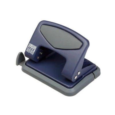 Діркопробивач BuroMAX ВМ4042-02 Morandi Style до 25листів метал. синій