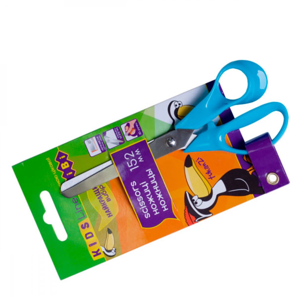 Ножиці ZiBi дитячі 15,2 см ZB5014-02 сині