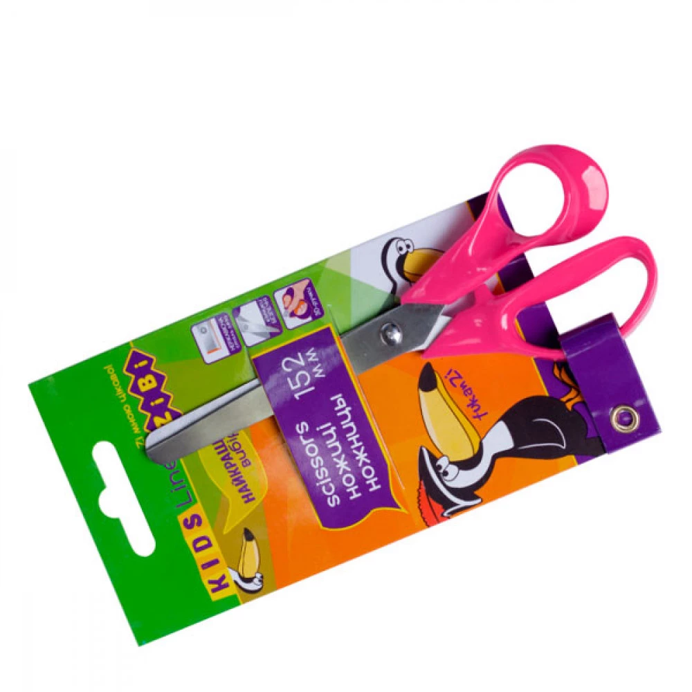 Ножиці ZiBi дитячі 15,2 см ZB5014-10 рожеві