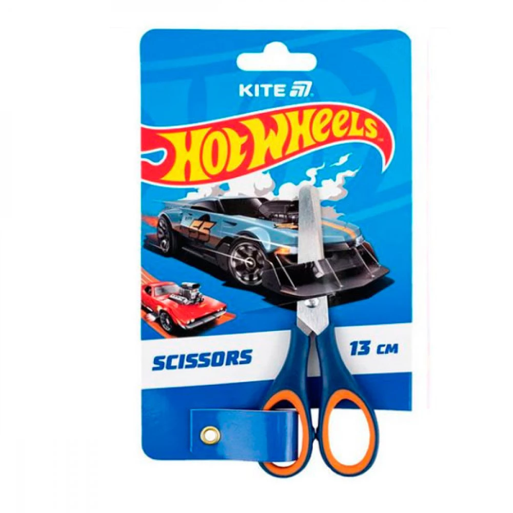 Ножиці дитячі 13см Kite HW25-123 Hot Wheels