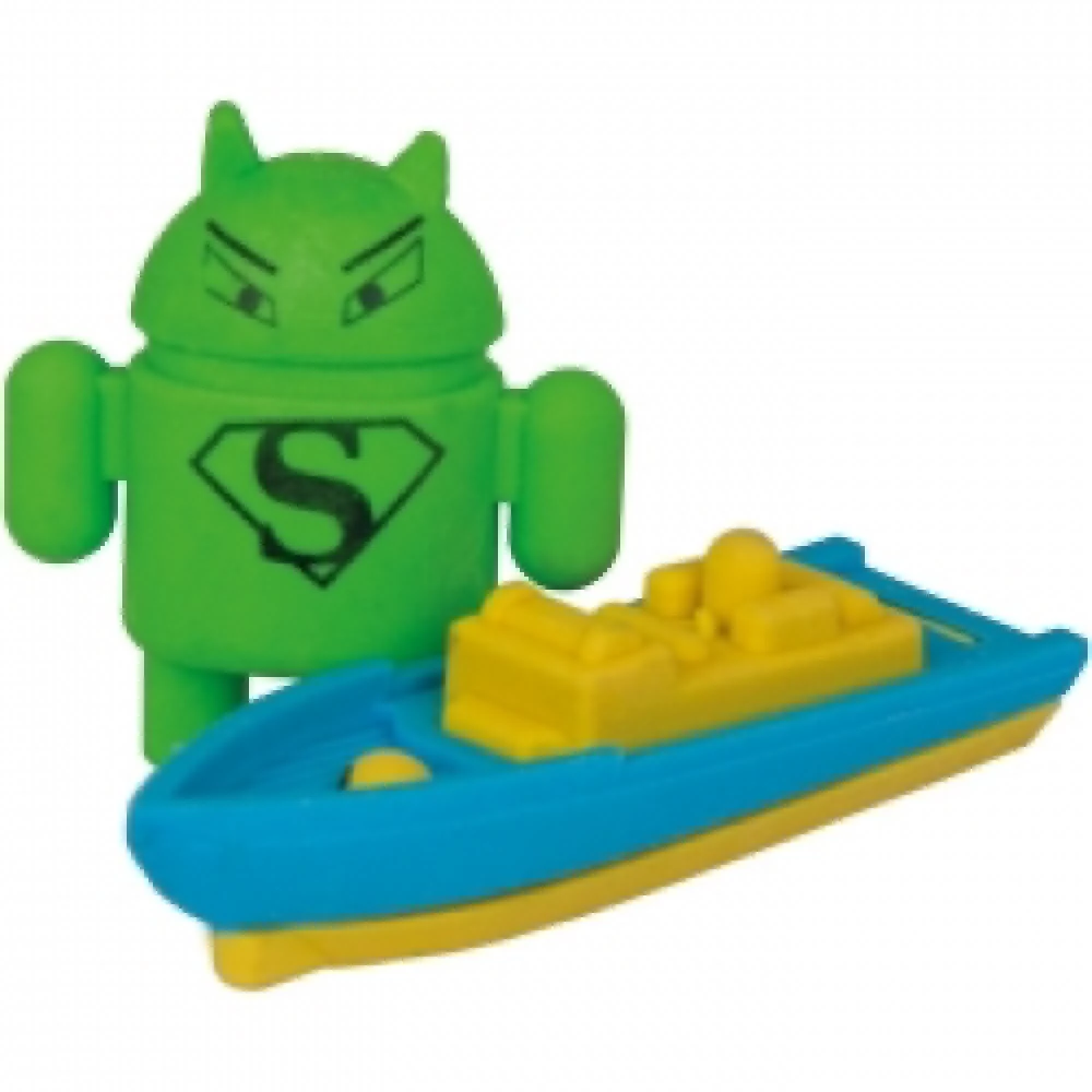 Гумка "ZiBi" ZB5408 "Кораблик/Робот" (2 шт)