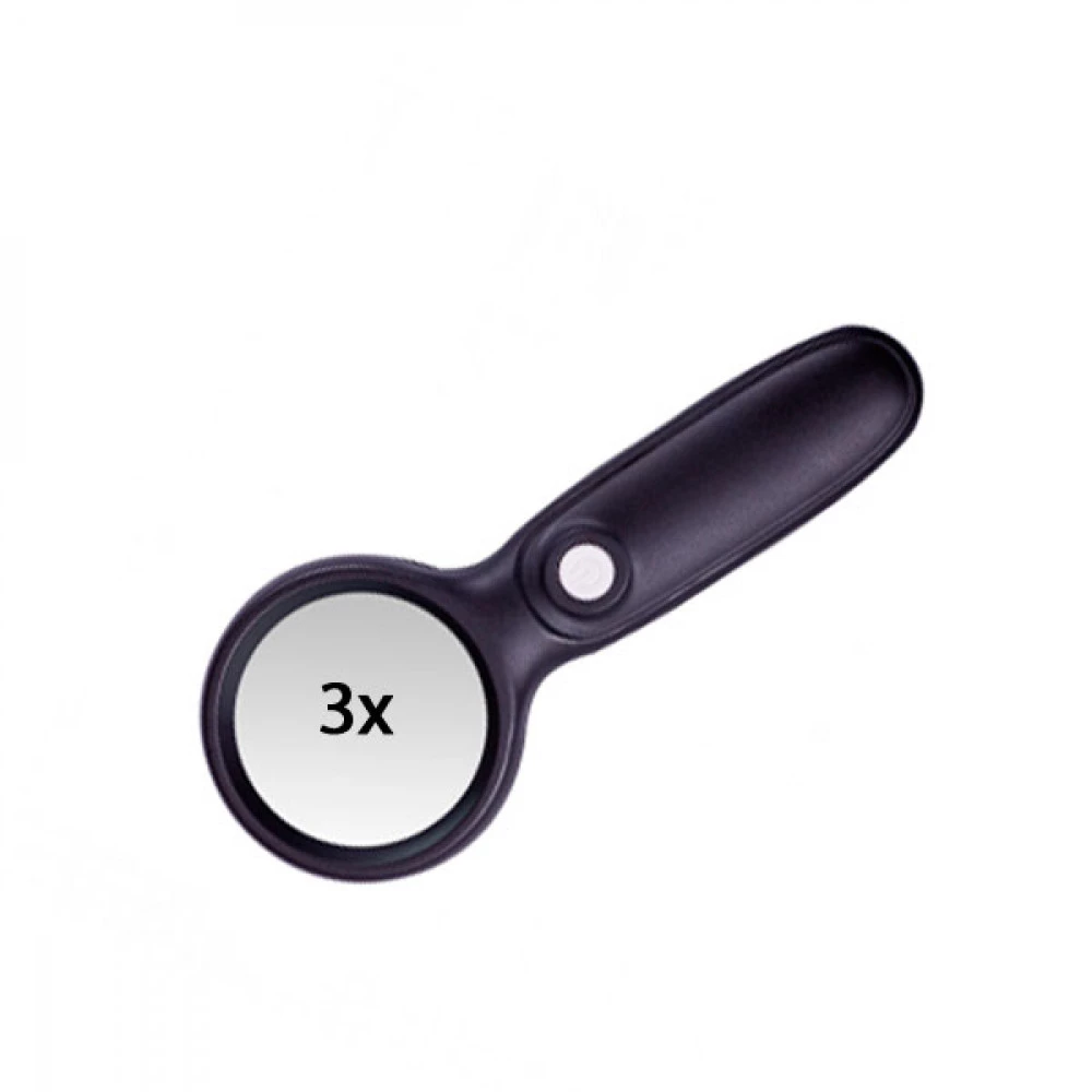 Збільшувальне скло BuroMAX BM4309 (з підсвічуванням) діаметр 60 мм