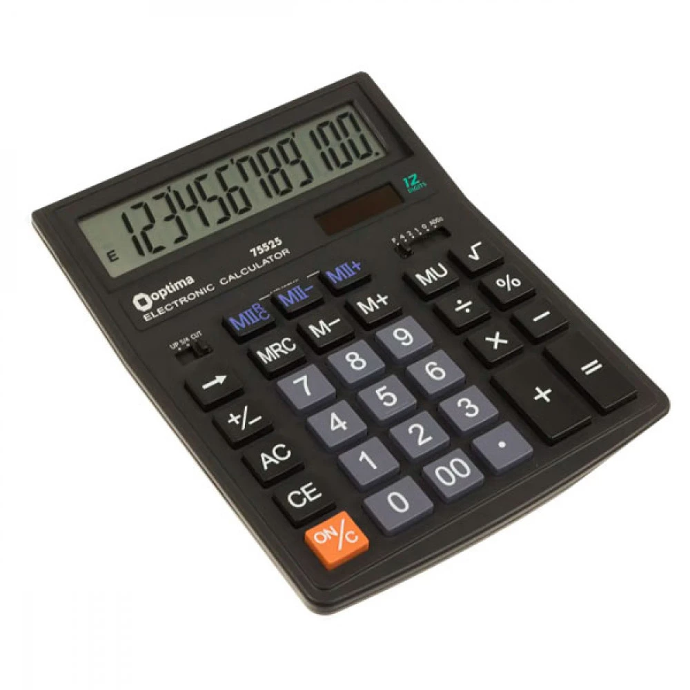 Калькулятор Optima O75525 12 розрядний