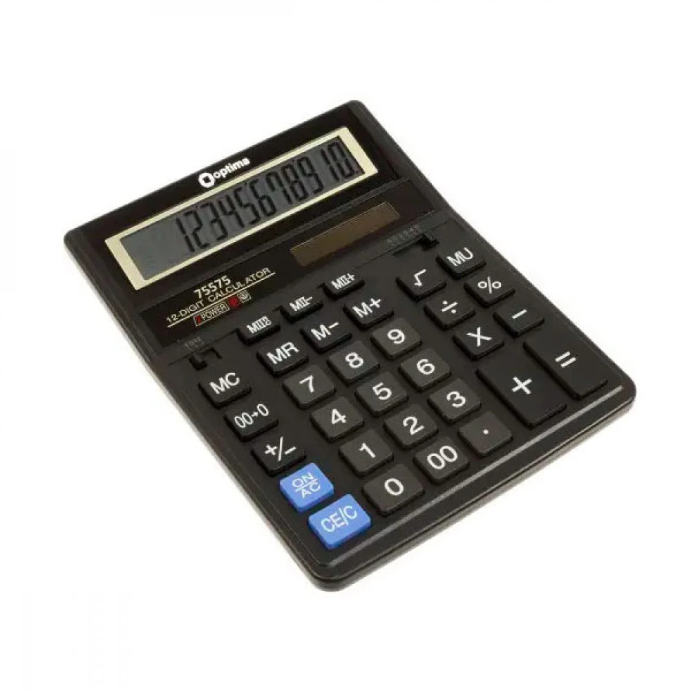 Калькулятор Optima O75575 12 розрядний