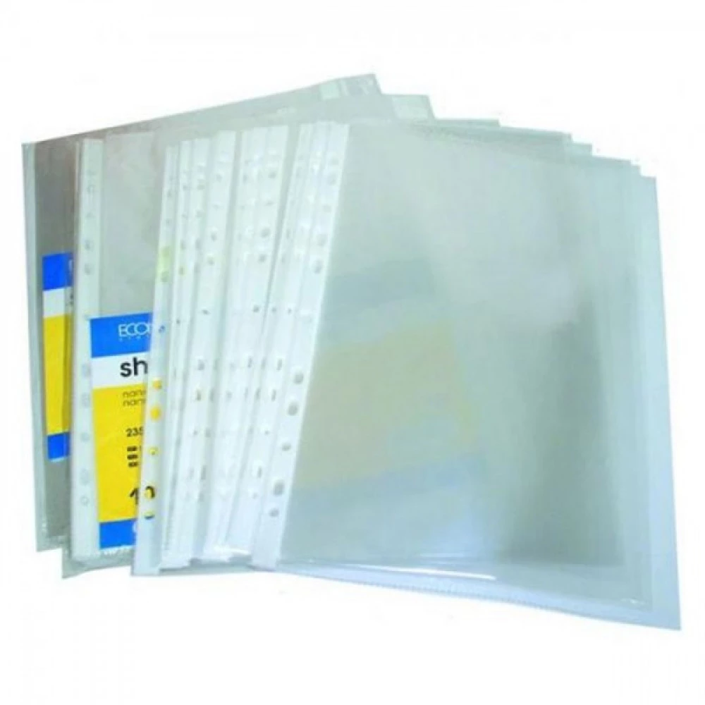 Файл А4+ глянсовий Economix 30мк (100шт) E31106