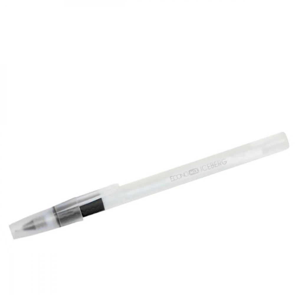 Ручка кулькова Economix Е10197-01 Iceberg 0,7 мм, чорна масляна