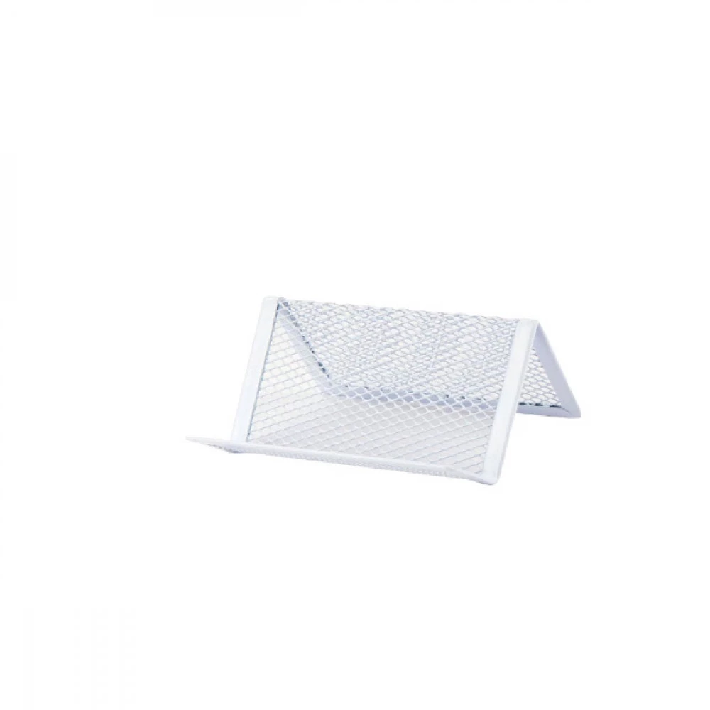 Підставка для візиток "Axent" 2114-21 металева біла