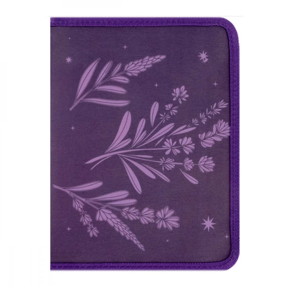 Папка пластикова об'ємна А5+Axent 1805-36-A Lavender-1 на блискавці