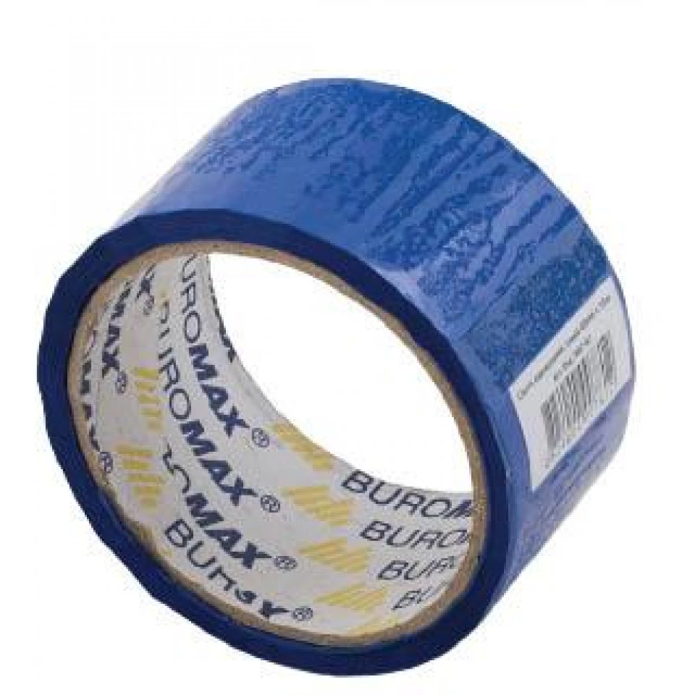 Скотч 48 мм * 35 м "BurоMAX" 7007-02 синій