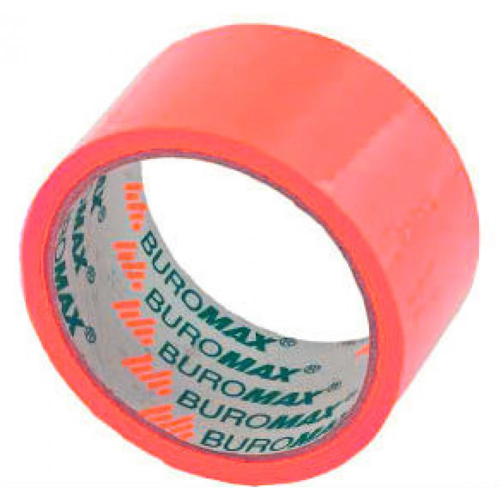 Скотч 48 мм * 35 м "BuroMAX" 7007-05 червоний
