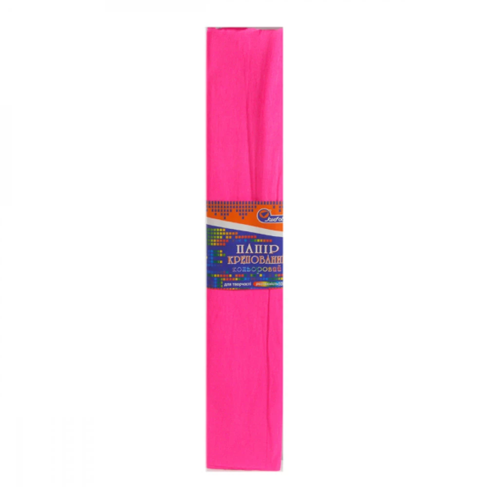 Папір гофрований Krepina 100% 8006 світло-рожевий