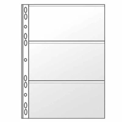 Вкладиш в альбом для банкнот А4 Panta Plast 0312-0004-00