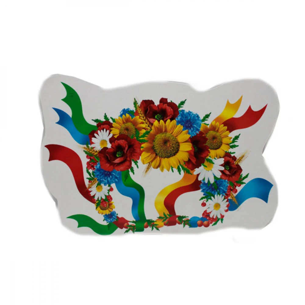 Прикраси А4 дитячі для залу картон Соняшник Міх