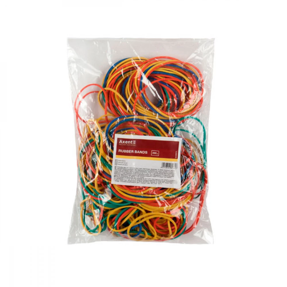 Гумки для грошей AXENT 4621 200г кольорові