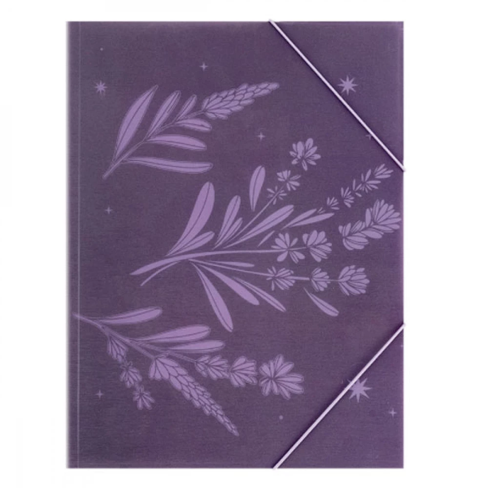 Папка пластикова А4+ Axent 1509-36-А Levender-1 на резинці