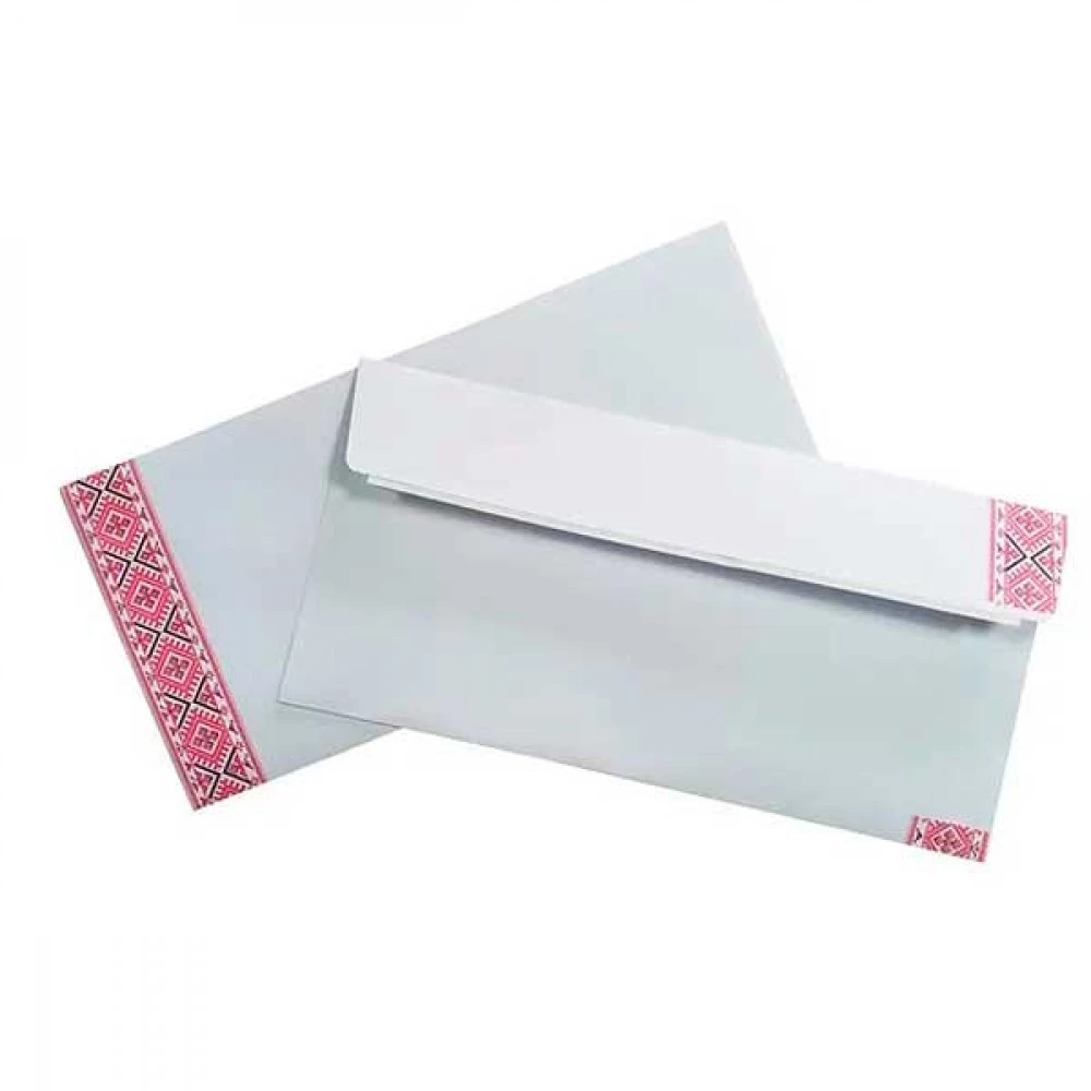 Конверт 110 х 220 DL МК Вишиванка2 75 гр (2054UA)